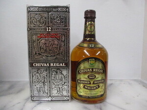 H652　古酒　CHIVAS REGAL シーバスリーガル 12年 スコッチウイスキー　1000ml　43％