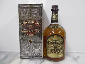 H657　古酒　CHIVAS REGAL シーバスリーガル 12年 スコッチウイスキー　1000ml　43％ 
