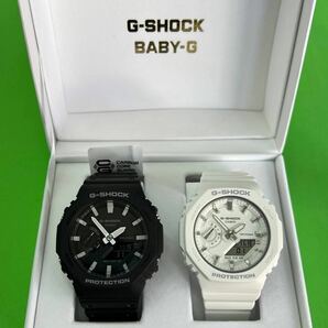 セール！★新品 カシオ正規保証付き★G-SHOCK GA-2100-1AJF & GMA-S2100-7AJF ペアウォッチ メンズ レディース 腕時計★プレゼントにも最適