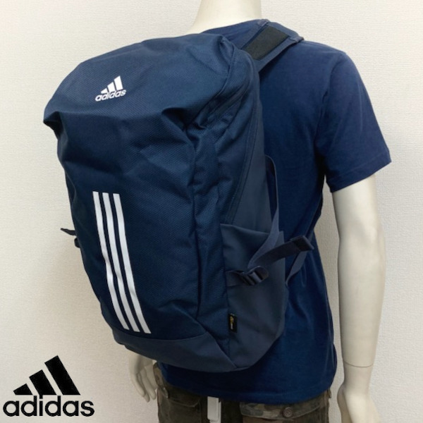 即決新品 アディダス リュック 大容量 30L ネイビー リュックサック adidas アウトドア スポーツ 送料無料