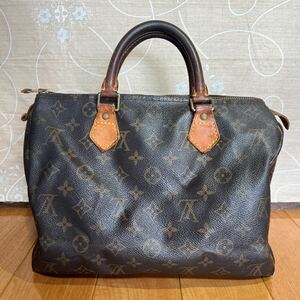 1円〜LOUIS VUITTON／ルイヴィトン スピーディ30 モノグラム ハンドバッグ ボストンバッグ 中古