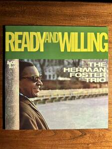 【US盤/ARGO】THE HERMAN FOSTER TRIO◆ READY AND WILLING / 727