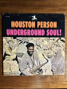 【US盤PRESTIGE 7491】HOUSTON PERSON ◆ UNDERGROUND SOUL! / VANGELDER刻印