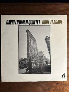 【オランダ/Timeless】DAVID LIEBMAN QUINTET ◆ DOIN' IT AGAIN 