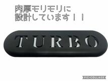 JB64W ジムニー専用TURBOターボ文字ハイマウントストップランプカバー 9_画像7