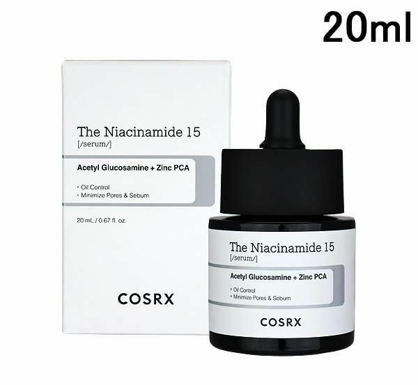 COSRX ナイアシンアミド15セラム20ml ナイアシンアミド15% 悩みケアトラブルケア 敏感肌 スキンケア　おまけ付