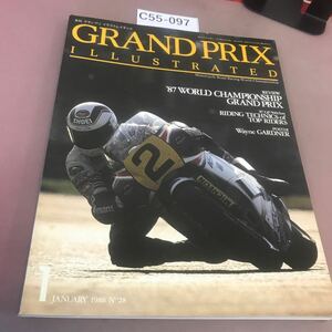 C55-097 GRAND PRIX ILLUSTRATED 月刊グランプリ イラストレイテッド 87年GPシーズン 他 1988.1 No.28