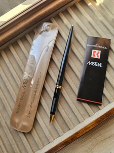 新品 廃盤 KOKUYO コクヨ MISTRAL ミストラル PS-20 シャーペン 0.5mm デスクペンタイプ ボディーノック式 昭和レトロ