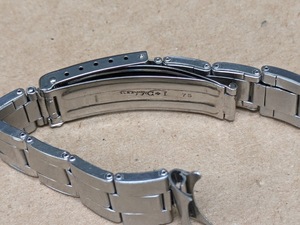 ROLEX　SS　Bracelet　USA　ブレスレット　リベットブレス　エクステンション　修理跡有り　