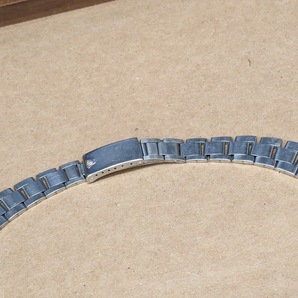 ROLEX Bracelet SS ブレスレット 巻ブレス 7835 19ｍｍ フラッシュフィット 刻印 357 純正中古品の画像5