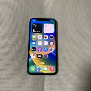 送料無料 SIMフリー iPhoneX 64GB スペースグレー バッテリー最大容量100% SIMロック解除済