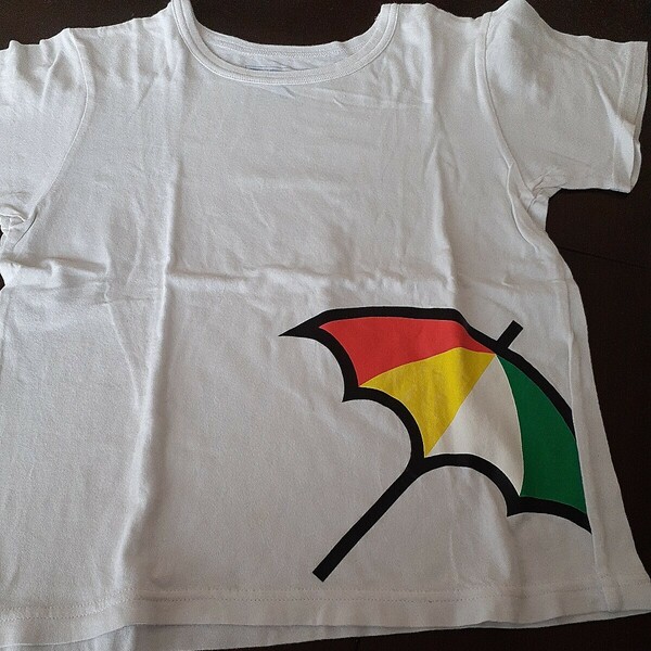 半袖Tシャツ 半袖 Tシャツ 白　アーノルドパーマー　Arnold Palmer　キッズ135 130-140 アンブレラ傘マーク　umbrella