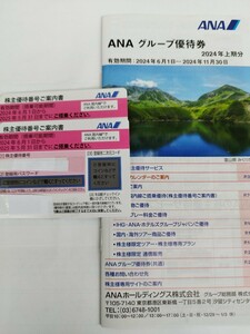  送料無料 ANA 株主優待券 2セット 冊子1セット 2025年5月31日