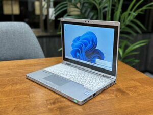 【大人気７５０ｇ軽量】 Panasonic Let's note レッツノート CF-RZ6 タッチパネル Core i5 7Y57 8GB SSD 256GB 10.1インチ Office2019 2in1