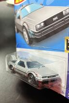 ホットウィール バックトゥザフューチャー タイムマシーン デロリアン BACK TO THE FUTURE HotWheels HW SCREEN TIME_画像4