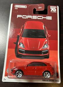 マッチボックス PORSCHE カイエン ターボ 赤 MATCHBOX ポルシェ CAYENNE TURBO