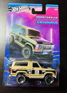 ホットウィール TUBULAR TRUCKS 1985 FORD BRONCO ブロンコ