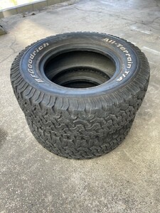 504-1)265/70R16 BFグッドリッチ オールテレンT/A KO中古2本セット！手渡し可！ハメ替えも対応！愛知