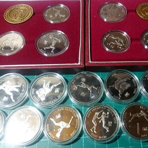 ソウルオリンピック ミントセット 記念コイン 貨幣セット 韓国の画像5