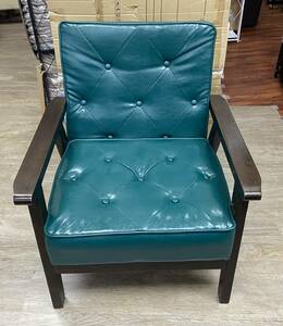  sofa sofa 1 seater . tree elbow retro arm chair antique sofa leather PVC synthetic leather vn001-1p NO.0522-1