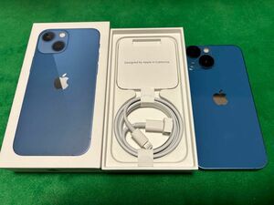 iPhone13 mini SIMフリー ブルー　ACロック解除済