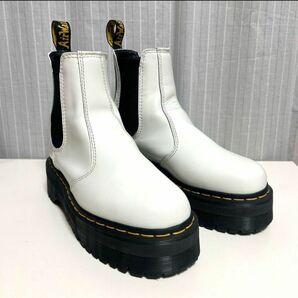 Dr.Martens 2976 QUAD UK4 公式 ドクターマーチン 廃番限定品 革靴 サイドゴア ブーツ レザー