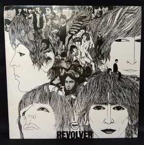 【LPレコード】Beatles ビートルズ「REVOLVER」紙ジャケット 歌詞カード付き 洋楽　八王子引き取りOK24513