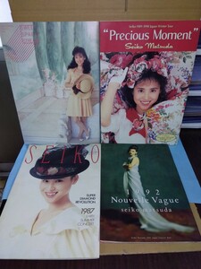 松田聖子　コンサートツアーパンフレット(1987/1988/1989-1990/1992)　80年代アイドル 昭和 歌手　八王子引き取りOK24518