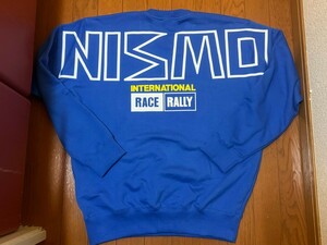  Nismo Nissan old Nismo sweatshirt sweat jacket blouson blue 