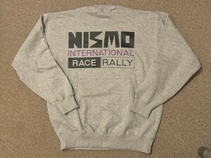  Nismo Nissan old Nismo sweatshirt sweat jacket blouson gray 