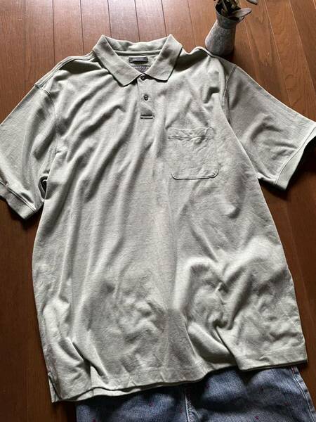 送無即決　新同　～4L　SADDLEBRED　綿混メンズポロシャツ　大きいサイズ　脇下身幅67　ゴルフ等お出かけに。。
