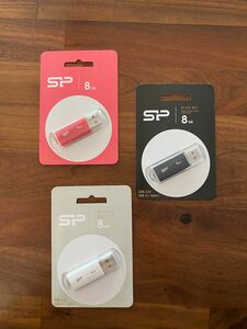 シリコンパワーＵＳＢ ３つセット