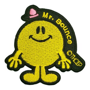 A-78【 アイロンワッペン 】 刺繍ワッペン アップリケ リメイク ミスターメンリトルミス ミスターメン リトルミス Mr.Men Little Miss