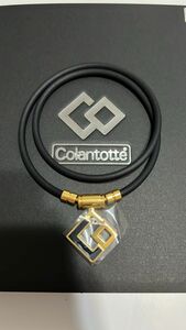 【新品未使用品】Colantotte TAO ネックレス AURA Lサイズ47cm ブラック/ゴールド