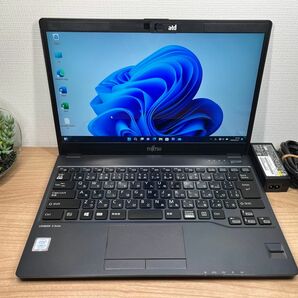 タッチパネル〉03339 富士通 LIFEBOOK U938/S i5-7200U 8GB/SSD256GB 第7世代 Win11