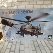 ～１円スタート～　プラモデル　1/35 AH MK.I アパッチ 攻撃ヘリコプター　未組み立て　Ｒ43