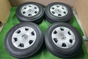 中古タイヤホイール TOYO DELVEX934 195/80R15 107/105L LT TOYOTA ハイエース 15×6j +35 6H139.7 A424