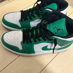 Nike Air Jordan 1 Mid "Lucky Green" 早い者勝ち
