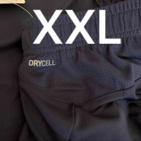 PUMA ハーフパンツ　ネイビー　DRYCELL 速乾　XXL