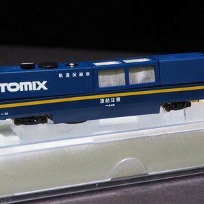 L147 TOMIX Nゲージ 2両セット マルチレールクリーニングカー トミックス誕生25周年記念モデル＋青の画像10