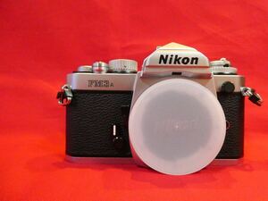美品 防湿庫保管品 Nikon FM3A ニコン シルバー ボディ 一眼レフ フィルムカメラ 