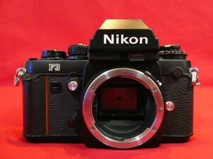 Nikon F3 film camera Nikon single‐lens reflex camera black body I Revell 