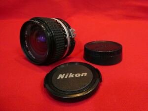 Nikon NIKKOR 28mm 1:2.8 manual focus Nikon lens 