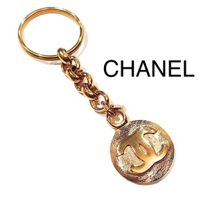 【レア】CHANEL シャネル キーホルダー チャーム ココマーク ゴールド 29刻 94年製 ヴィクトワール・ドゥ・カステラーヌ オールドシャネル