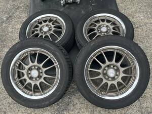 WORK XSA 戦 6Jx15 +42　FORTUNA ECOPLUS 195/55R15　4本セット