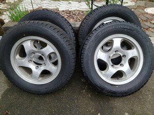  Jimny JB23 studdless tires attaching aluminium wheel 215/65R16 Bridgestone 