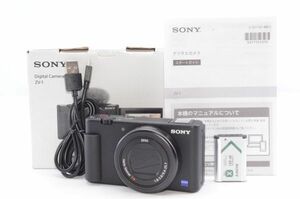 元箱付き★Sony ソニー Vlog用カメラ VLOGCAM ZV-1★#H0042405089A