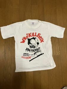 ④ SWANKYS T-shirt white YOUTH M size WHO? KILL FERIXs one key zGAI inspection )setishona Lee zPEEL&LIFT PUNK