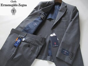  new goods * spring summer * Ermenegildo Zegna Ermenegildo Zegna tropical / Tropical×DUFAY top class wool suit AB5 gray Italy made cloth 