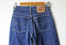 【90s USA製】Levi's（リーバイス）◆610-0217 テーパード デニムパンツ 28*32_画像4